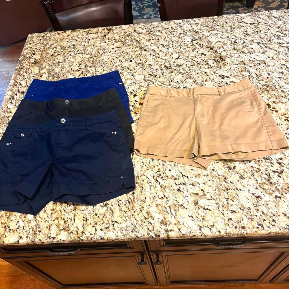 White House Black Market and Banana Republic Shorts (all size 6)